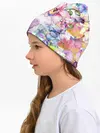 Детская шапка / Цветы