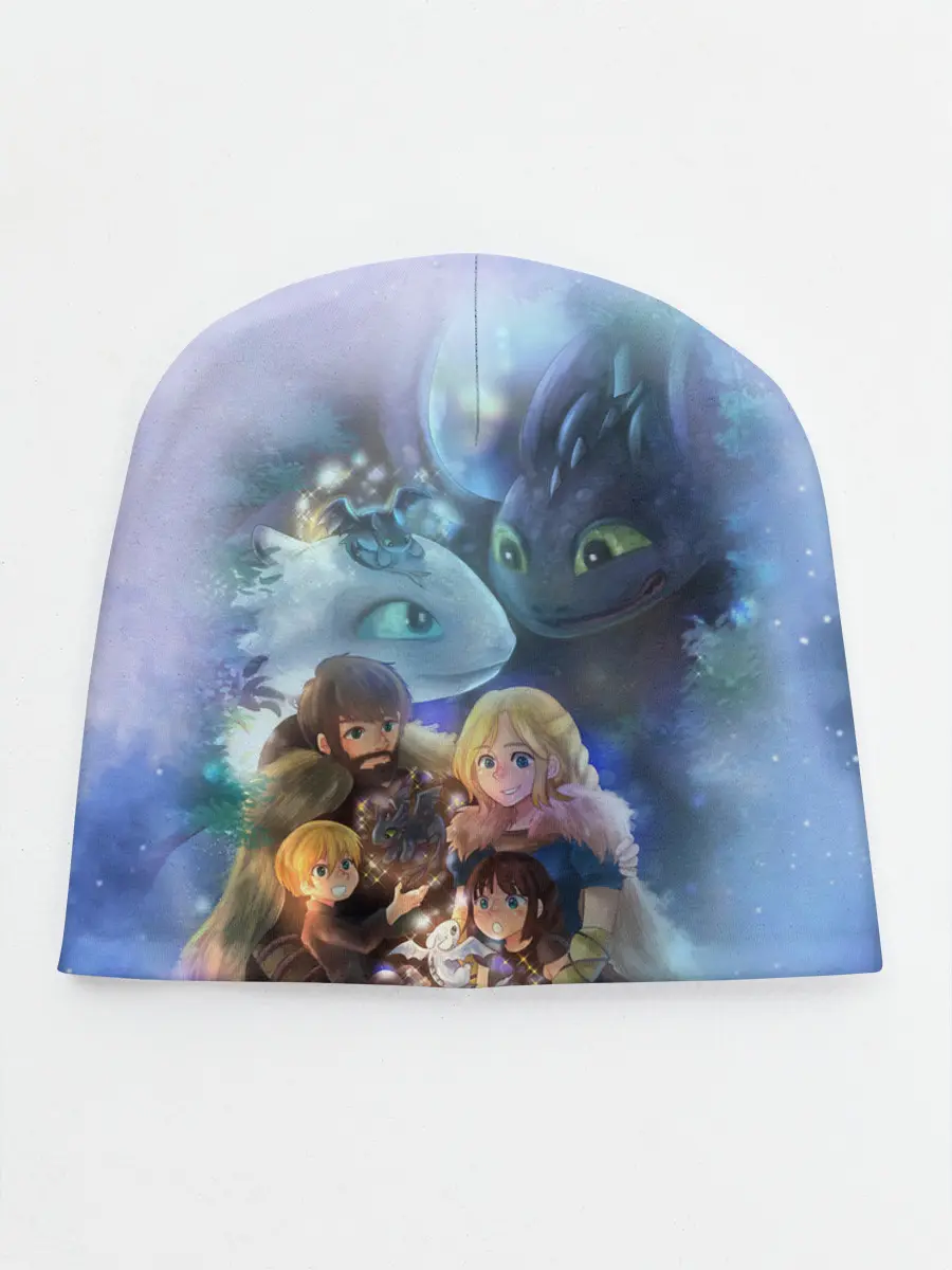 Детская шапка / ночная фурия