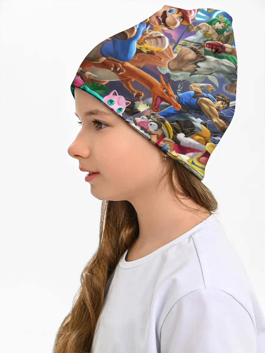 Детская шапка / Super Smash Bros ultimate