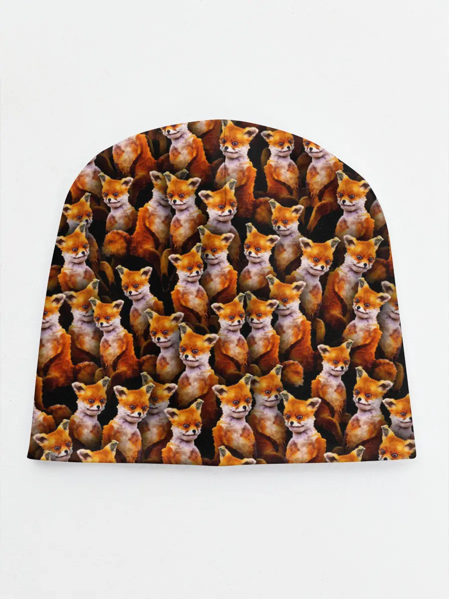 Детская шапка / Упоротые лисы