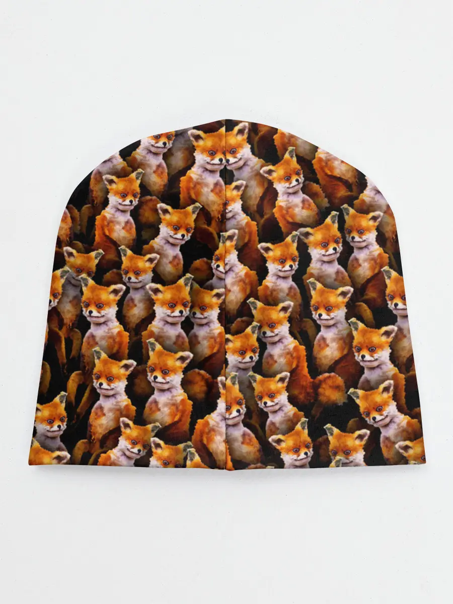 Детская шапка / Упоротые лисы