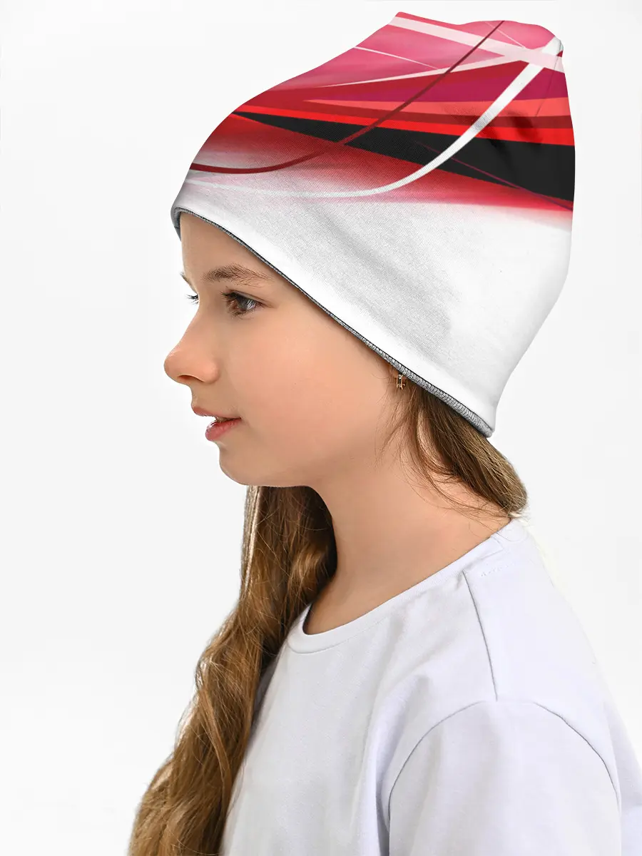 Детская шапка / Красная линия