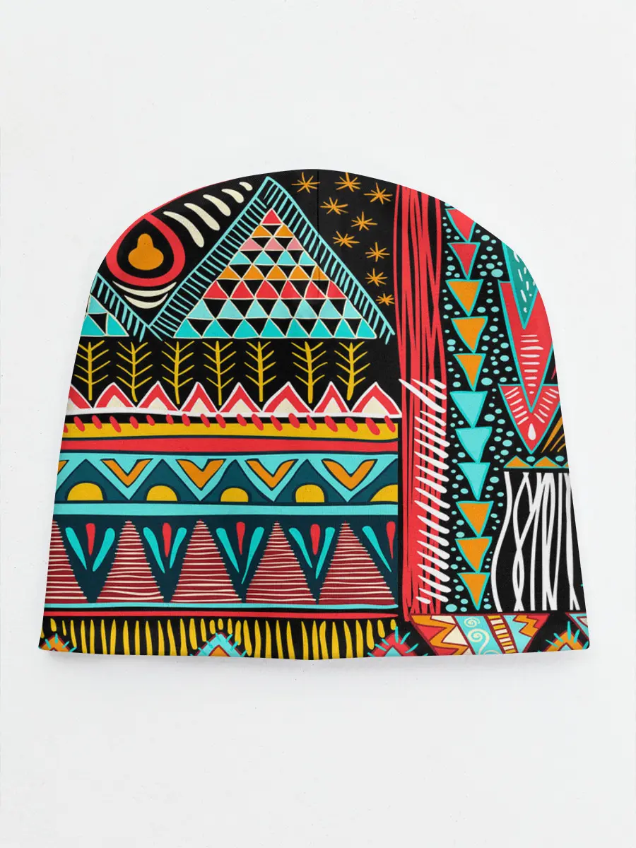 Детская шапка / Африканский стиль