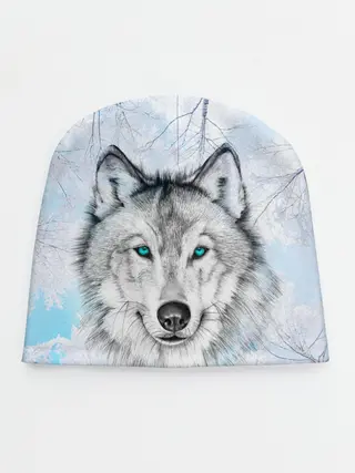 Детская шапка / Волк