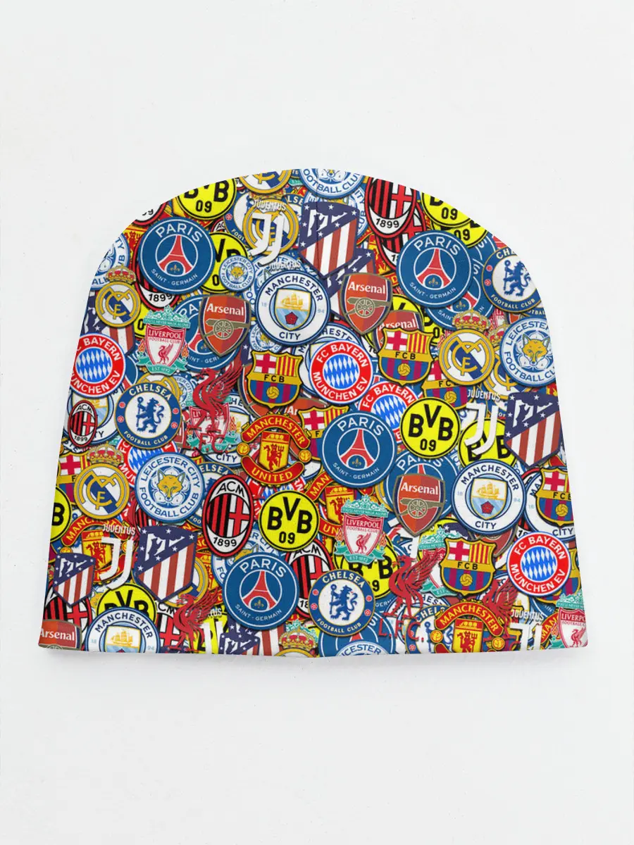 Детская шапка / ЛОГОТИПЫ ФУТБОЛЬНЫХ КОМАНД