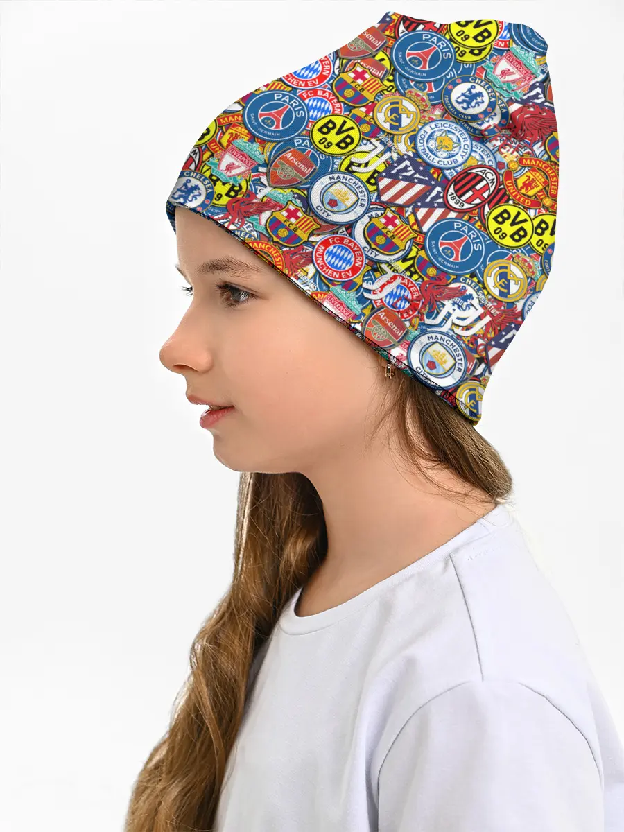 Детская шапка / ЛОГОТИПЫ ФУТБОЛЬНЫХ КОМАНД