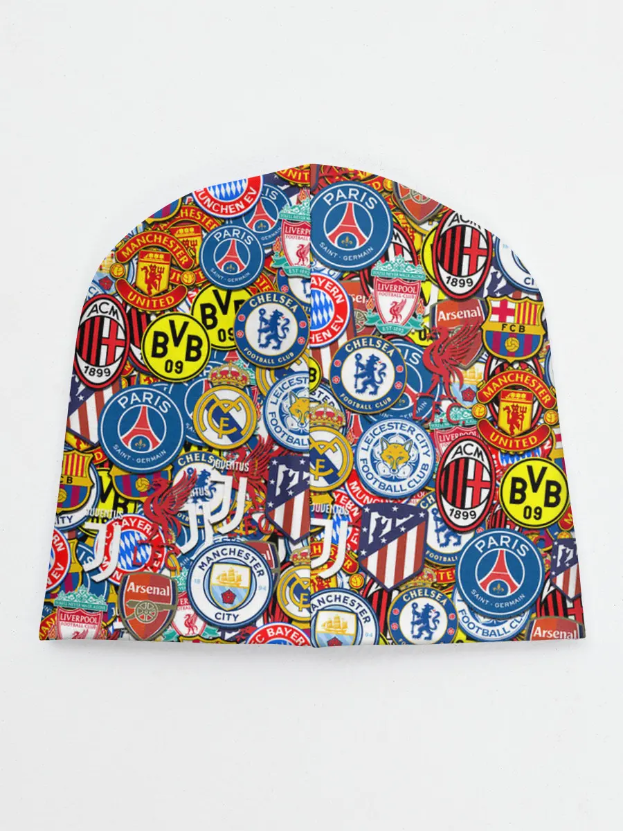 Детская шапка / ЛОГОТИПЫ ФУТБОЛЬНЫХ КОМАНД