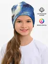 Детская шапка / Ёжик в космосе