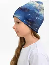 Детская шапка / Ёжик в космосе