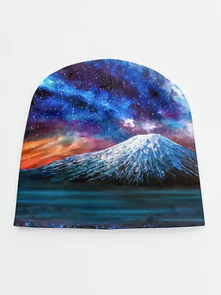 Детская шапка / Космос
