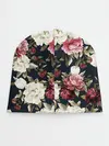 Детская шапка / Акварель, розы