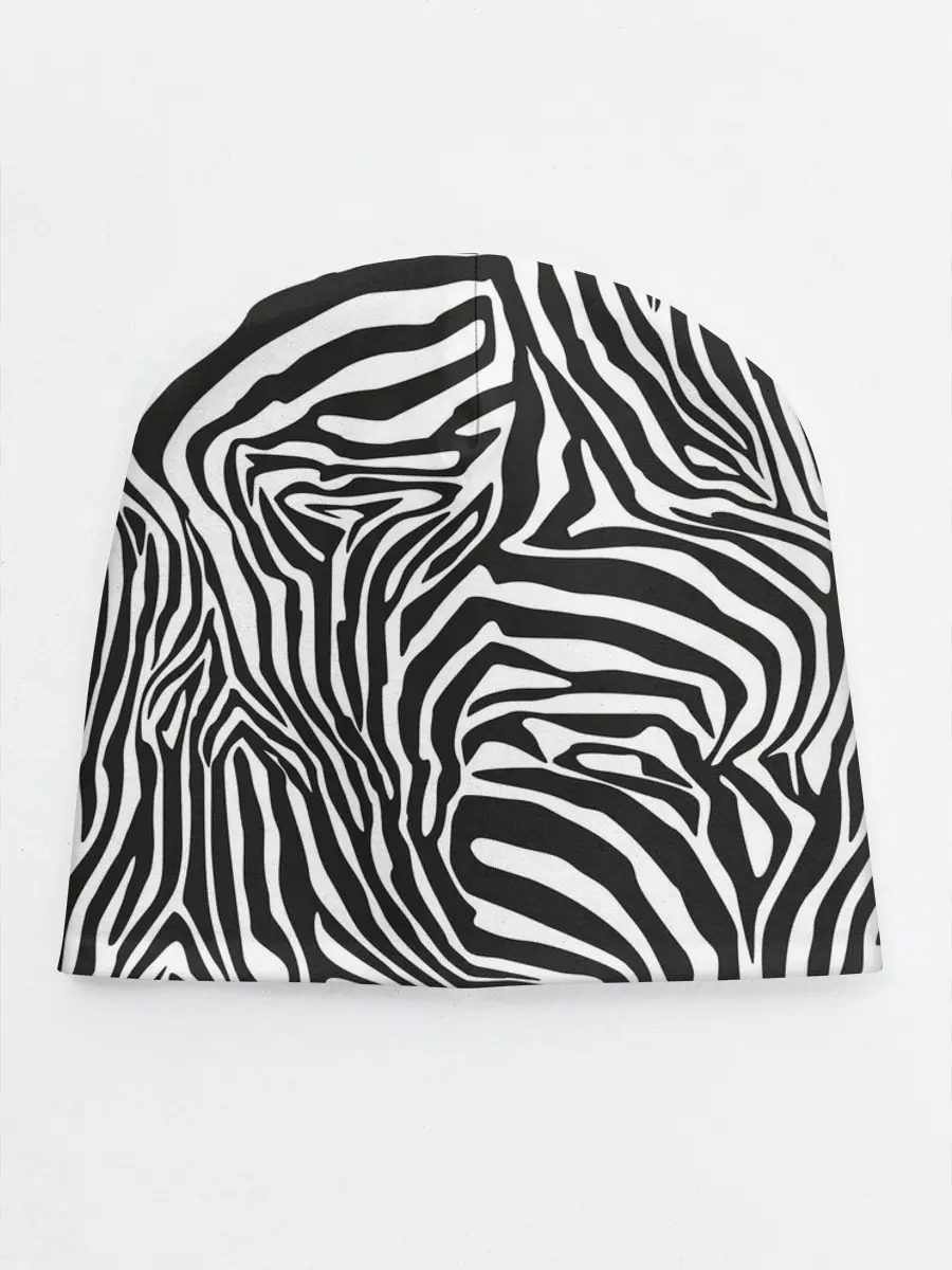 Детская шапка / Полосы зебры