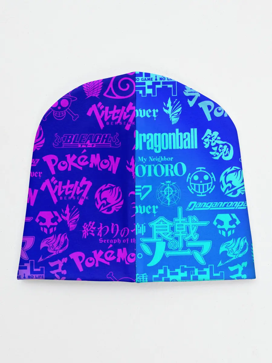 Детская шапка / ЛОГО АНИМЕ МУЛЬТФИЛЬМОВ