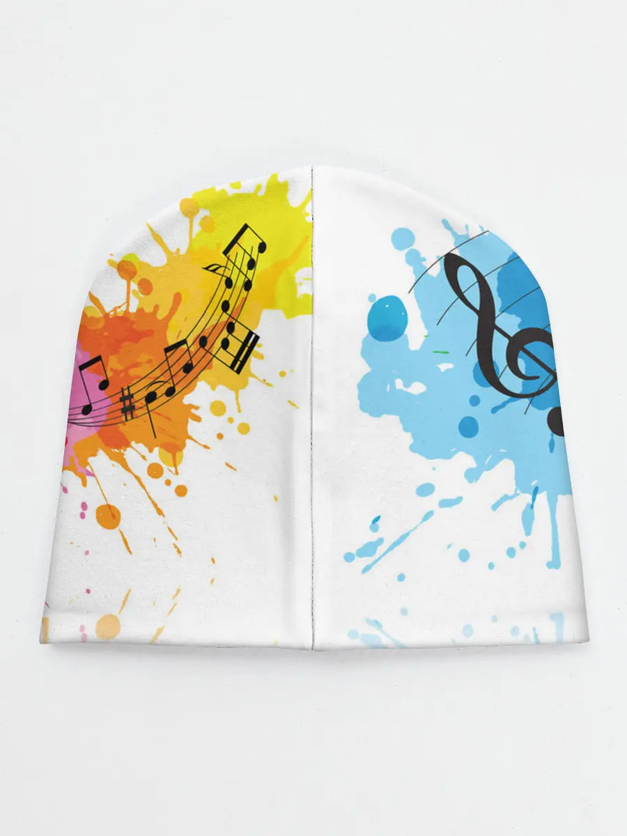 Детская шапка / Ноты color