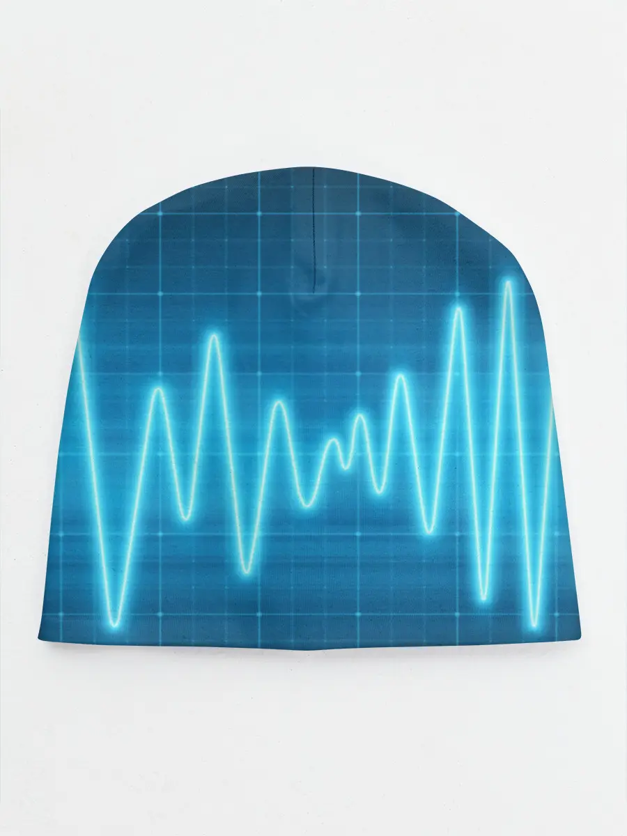 Детская шапка / music line