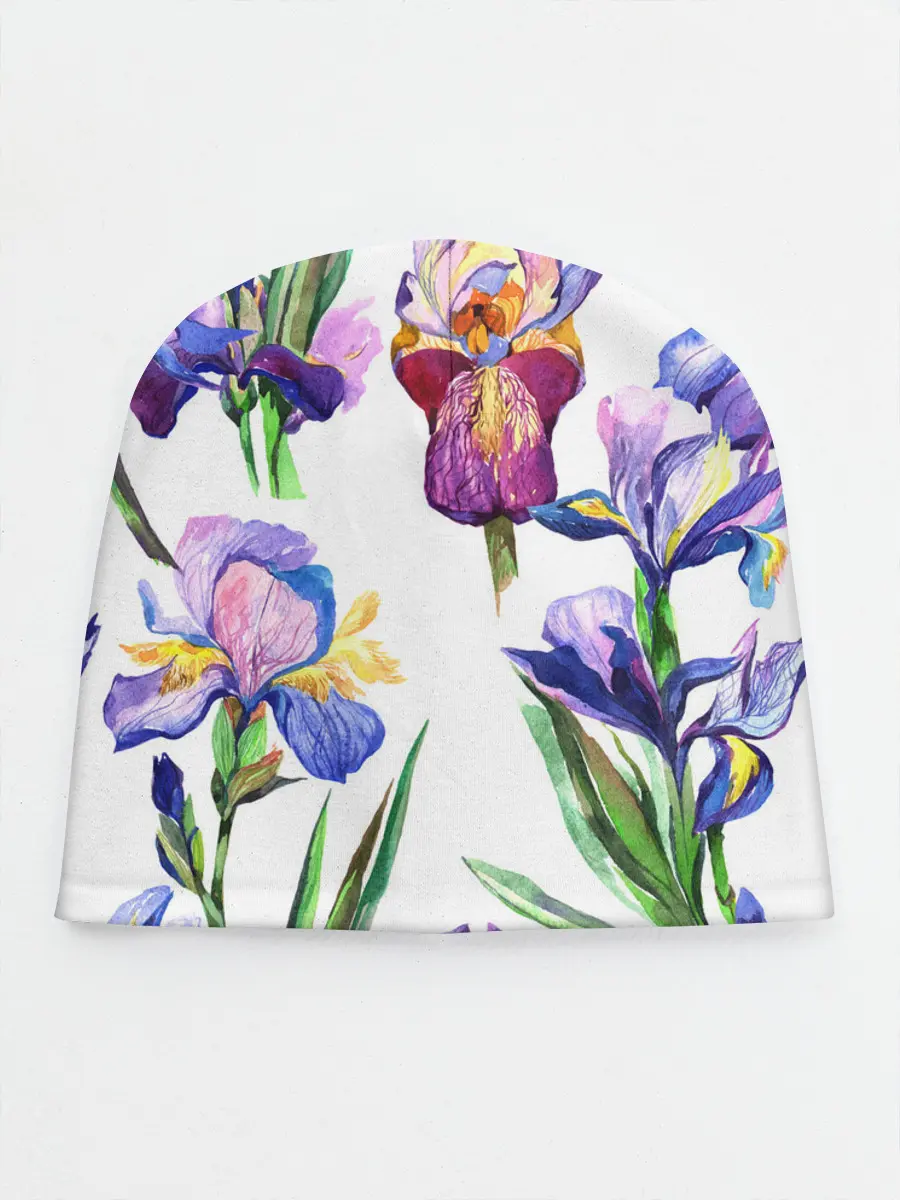 Детская шапка / Ирисы