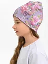 Детская шапка / Лилии и розы
