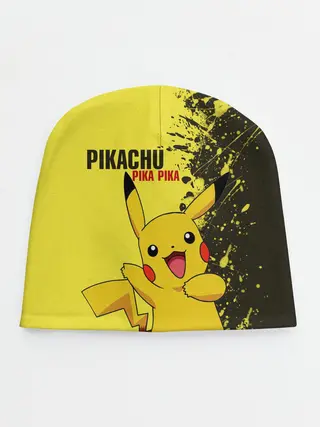 Детская шапка / Pikachu Pika Pika
