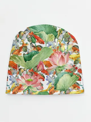 Детская шапка / Карпы кои