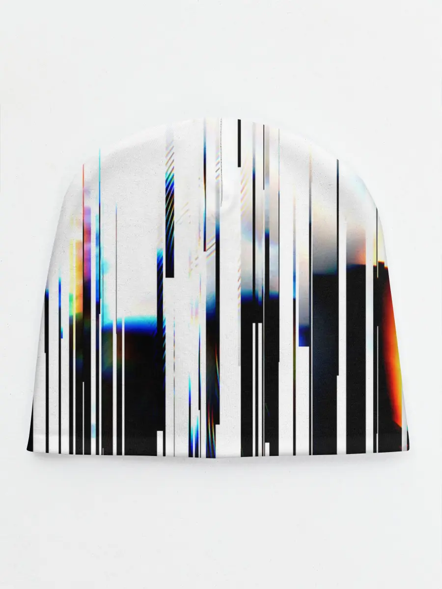 Детская шапка / Абстракция Глитч