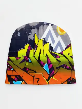Детская шапка / НЕОНОВОЕ ГРАФФИТИ