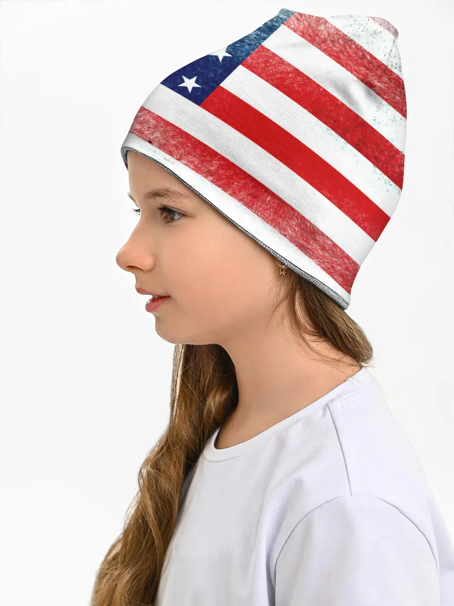 Детская шапка / Америка Флаг