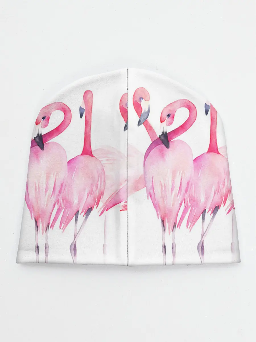Детская шапка / Фламинго