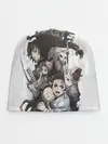 Детская шапка / Kimetsu no Yaiba на сером
