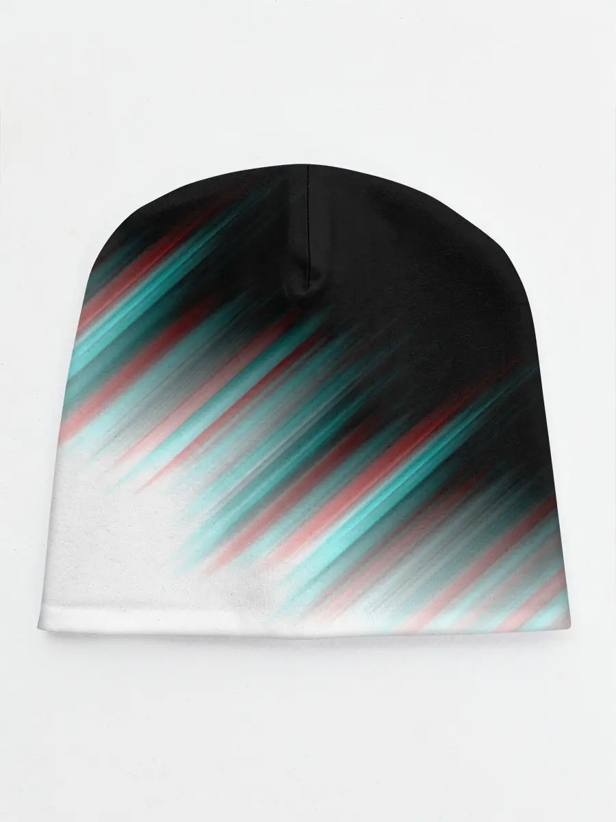 Детская шапка / GLITCH STRIPES