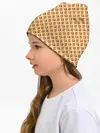 Детская шапка / Иллюзия в золотом
