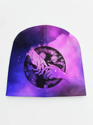 Детская шапка / космос