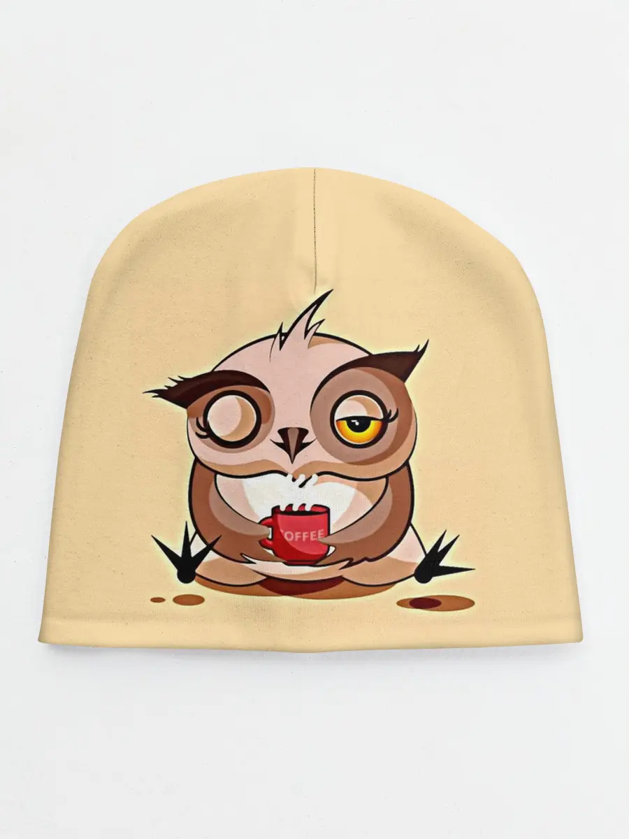 Детская шапка / Сова Кофеман