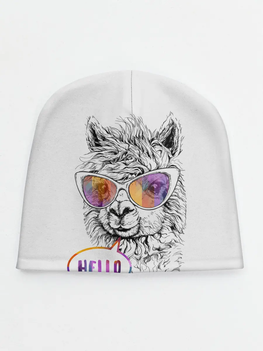 Детская шапка / Лама