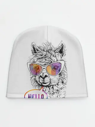 Детская шапка / Лама