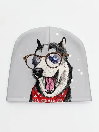 Детская шапка / Хаски