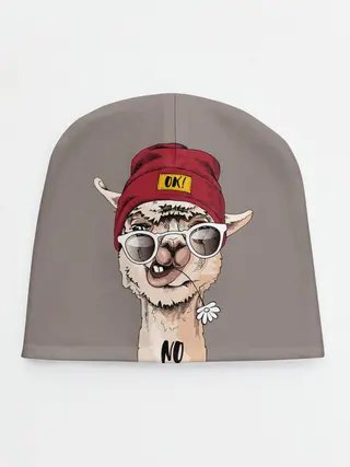 Детская шапка / llama