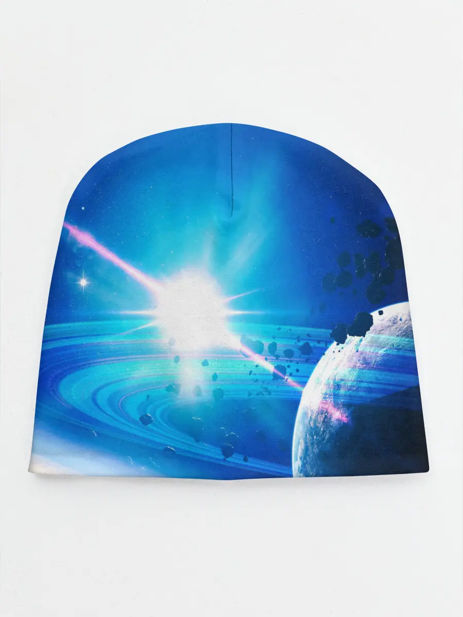 Детская шапка / Космос
