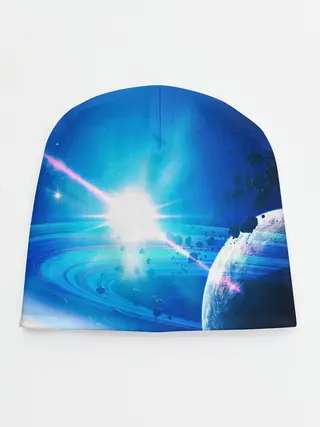 Детская шапка / Космос