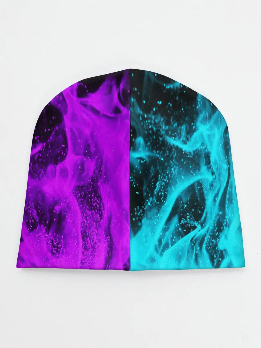 Детская шапка / ПЛАМЯ | НЕОНОВЫЙ ОГОНЬ