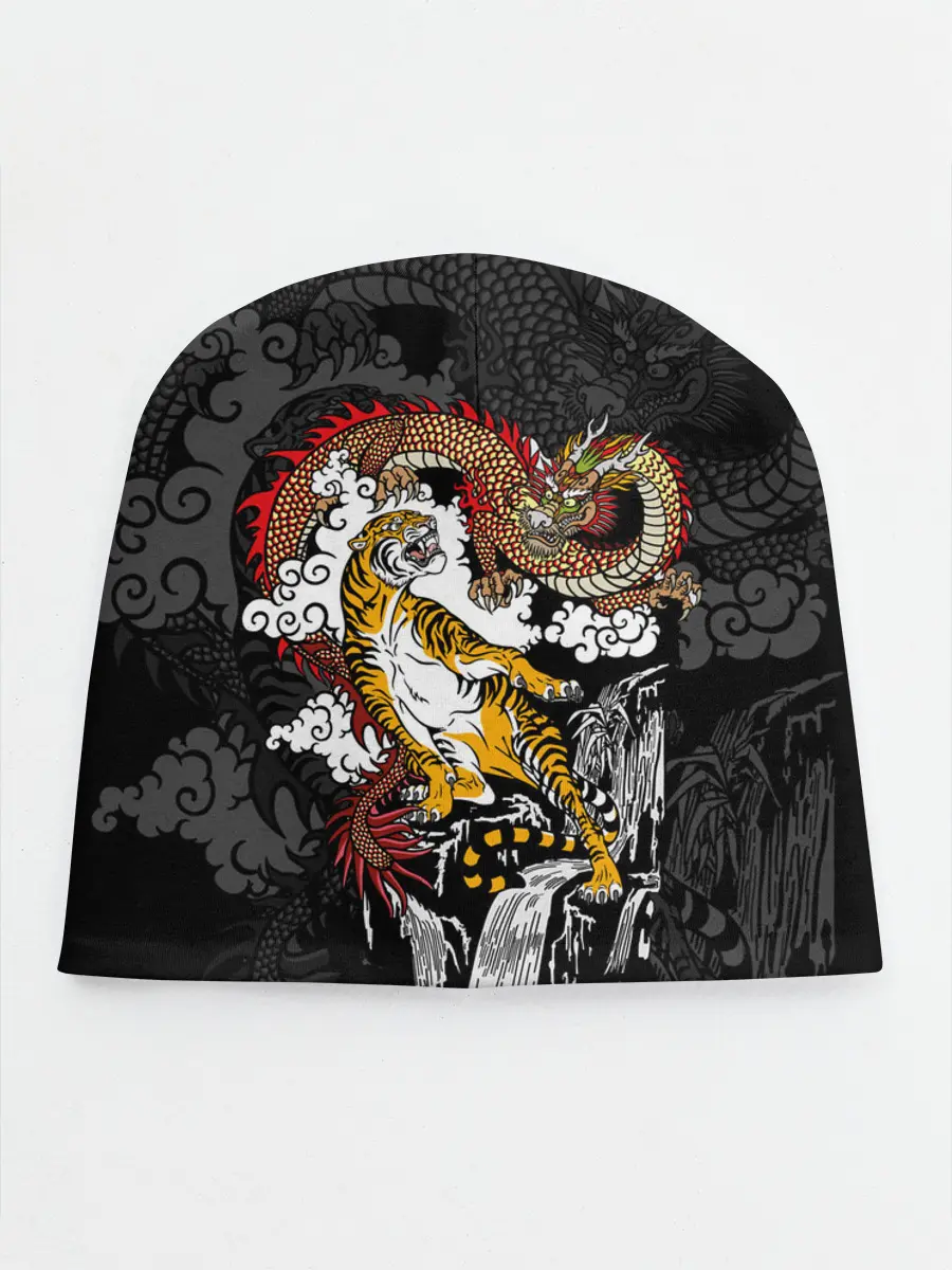 Детская шапка / Тигр и дракон