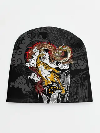 Детская шапка / Тигр и дракон