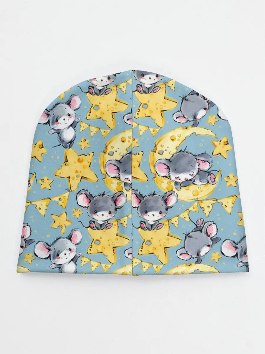 Детская шапка / Сыр и мыши