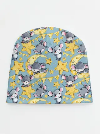 Детская шапка / Сыр и мыши