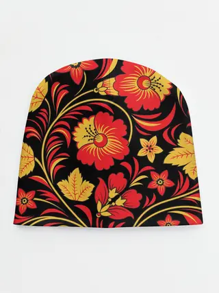 Детская шапка / Хохлома