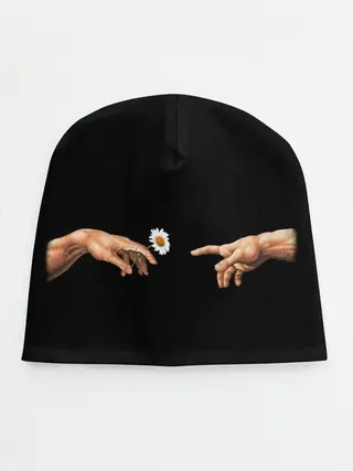 Детская шапка / Сотворение Адама