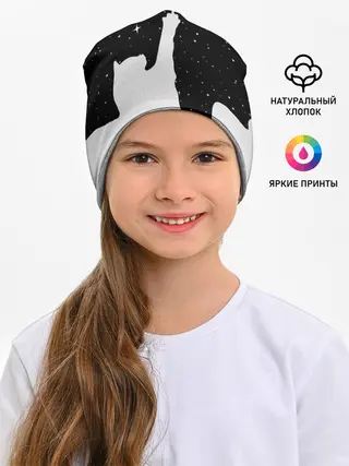 Детская шапка / Космический Кот