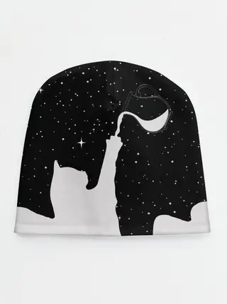 Детская шапка / Космический Кот