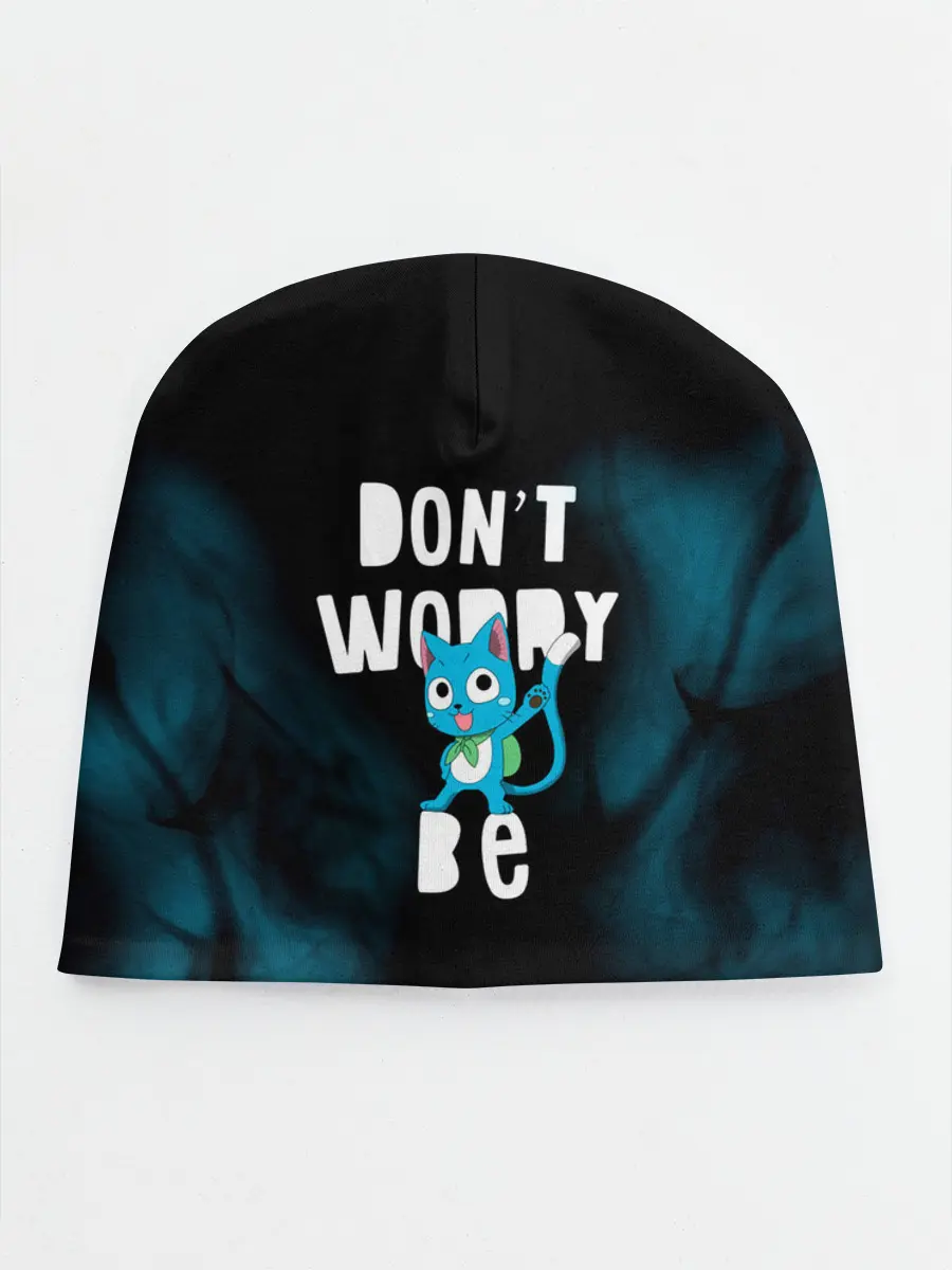 Детская шапка / Не волнуйся, будь Хэппи