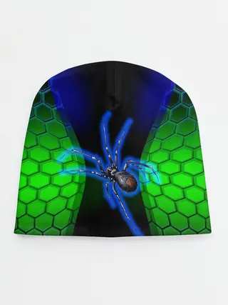 Детская шапка / Паук на ночной охоте