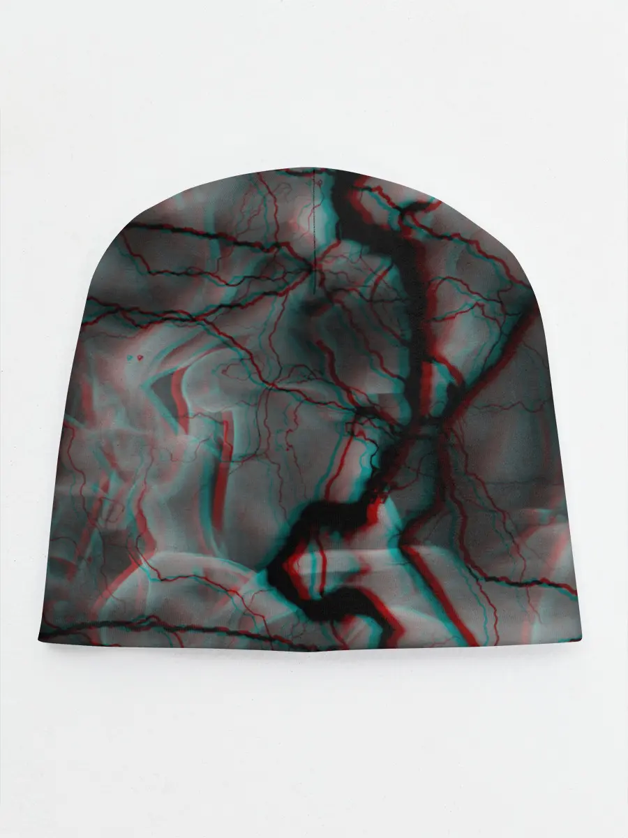 Детская шапка / МОЛНИИ GLITCH